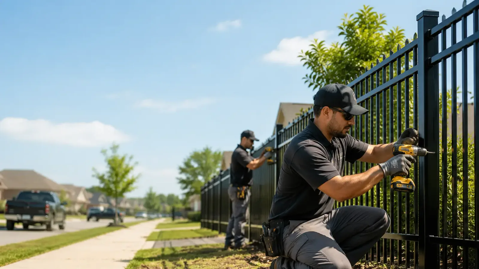 Metal Fence Installation in Alexandria, TN